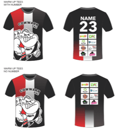 Kids Pre-game Warm up T-Shirts